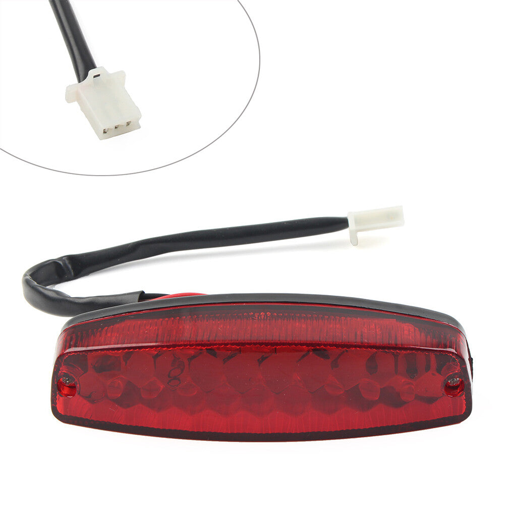 Bremslicht hinten f¨¹r for Yamaha Banshee Warrior YFZ WR XT Motorrad ATV Rot