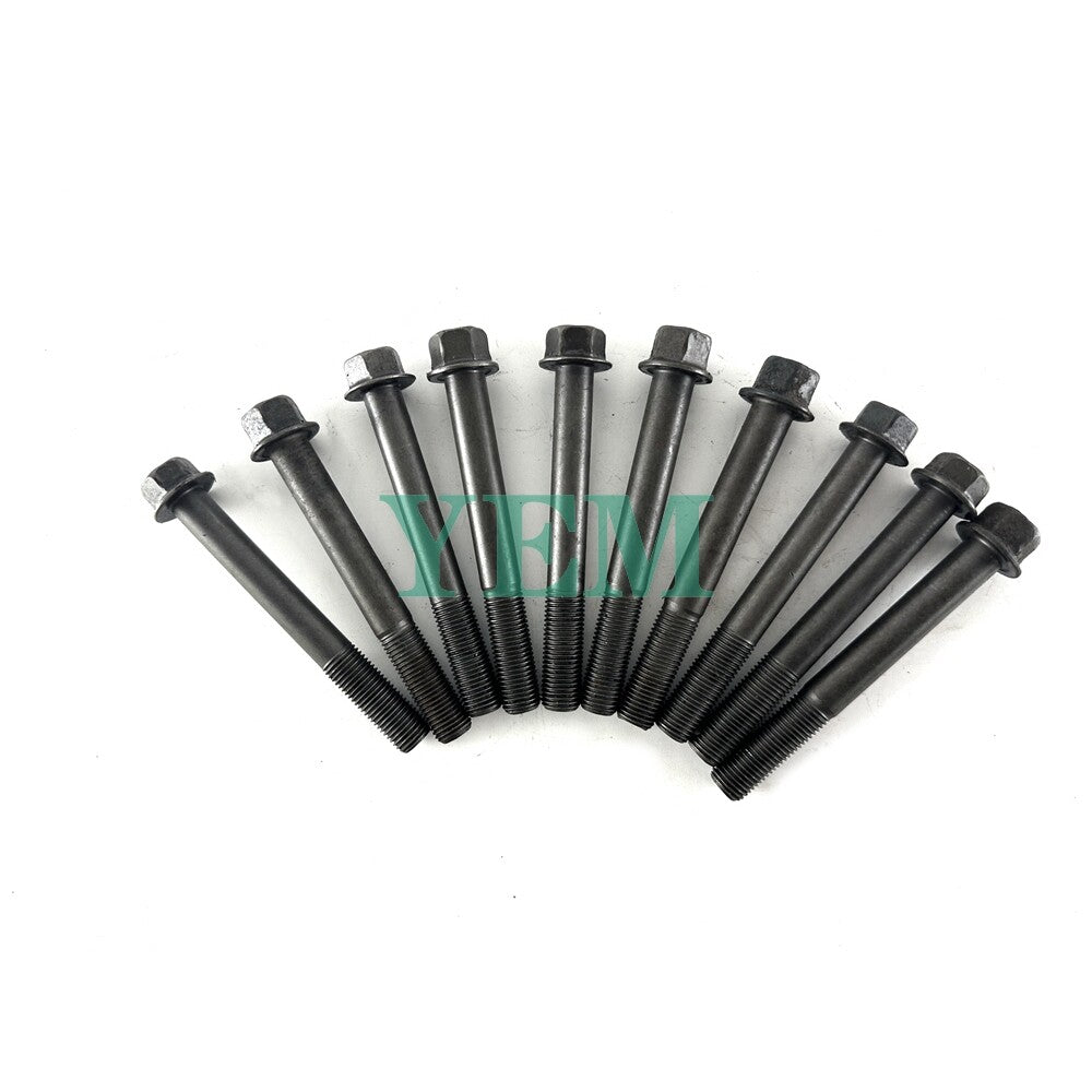 1 Set Engine Head Bolt 10pcs for Volvo D26 Diesel Engine D26 Cylinder Head Bolt