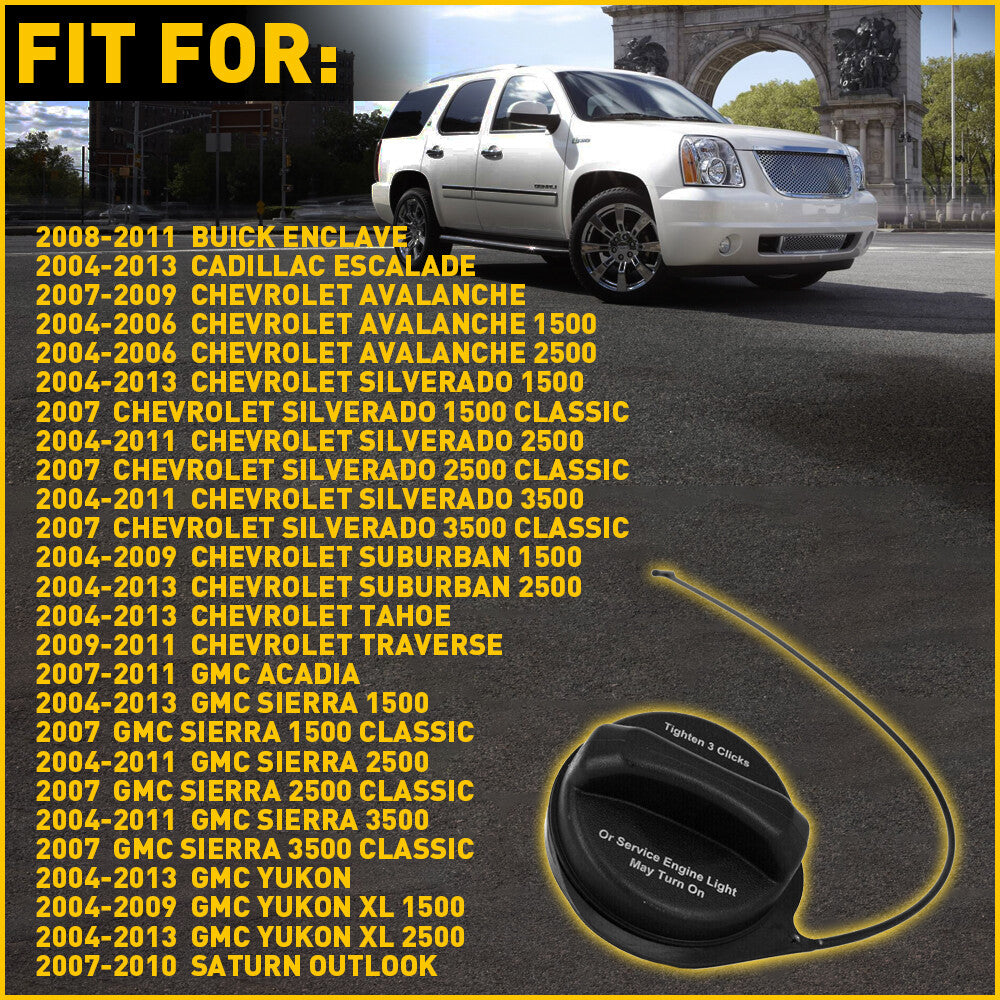 Fuel tank filler cap for Buick Enclave, for Cadillac for GMC GT330 20915842