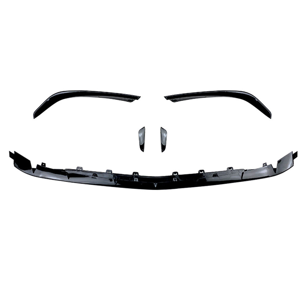5PCS Front Bumper Lip Kit Fit for Mercedes-Benz A-class W177 A45 2019-2021