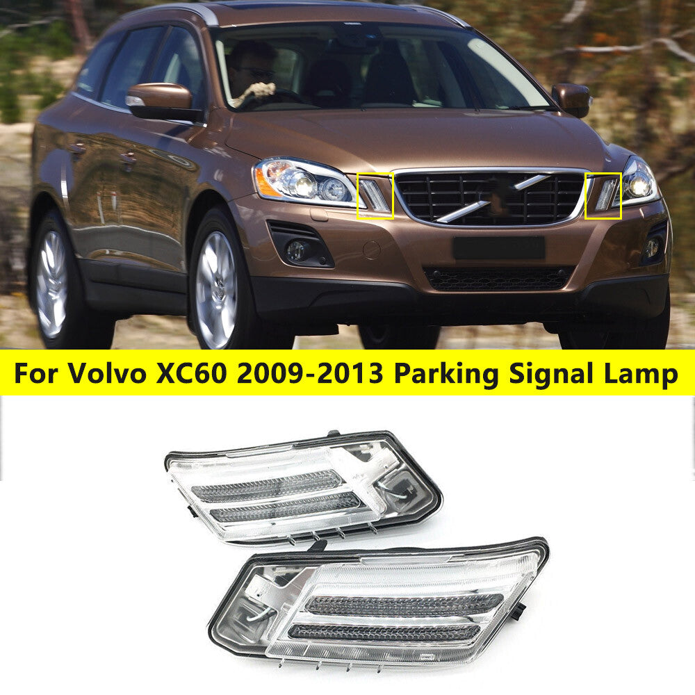 Passenger and driver side front stop signal lights for Volvo XC60 2010 - 2013