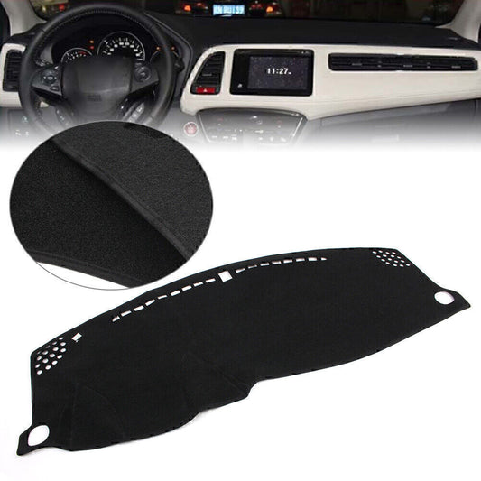 Black Dash Mat Dashboard Cover Dashmat for Honda HR-V HRV 2016- 2019 2017 LHD