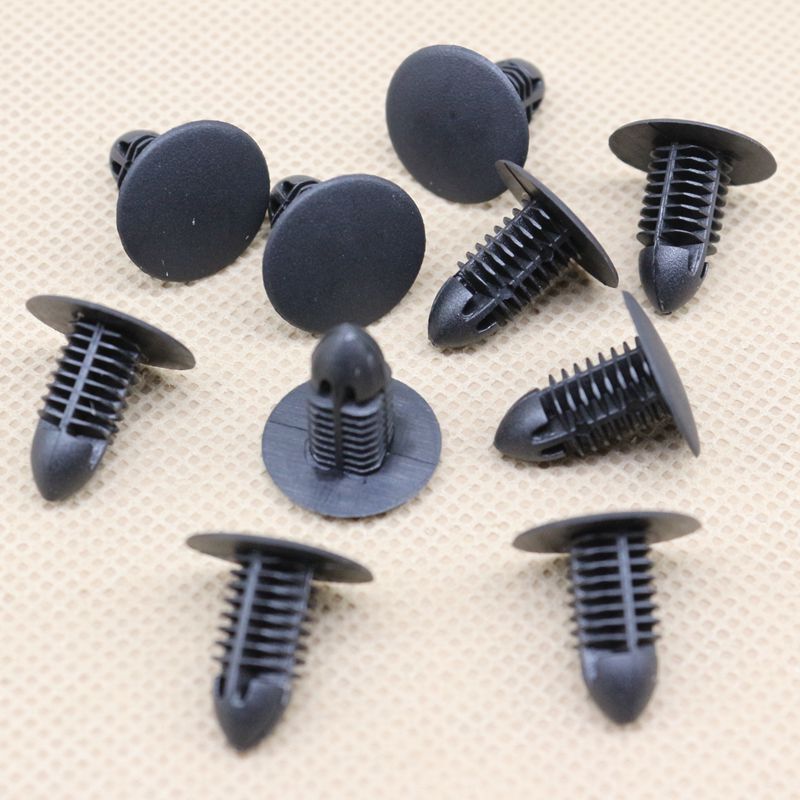 10-piece set of decorative panel fixing clips and rivets suitable for Toyota 9046707198CO
