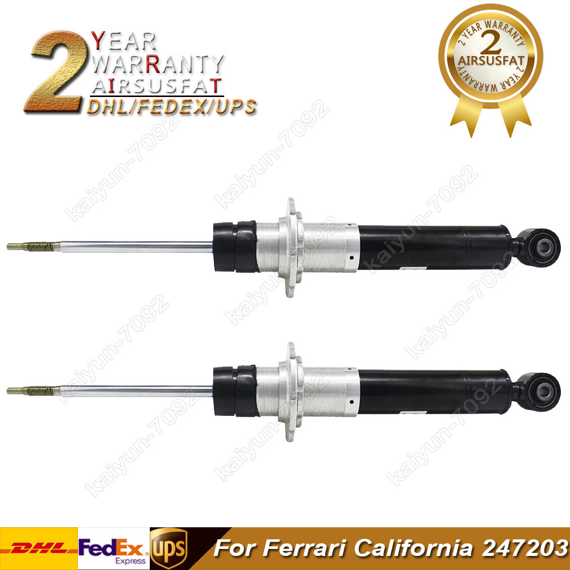 2x Front Left Right Shock Absorber Struts for Ferrari California 247203
