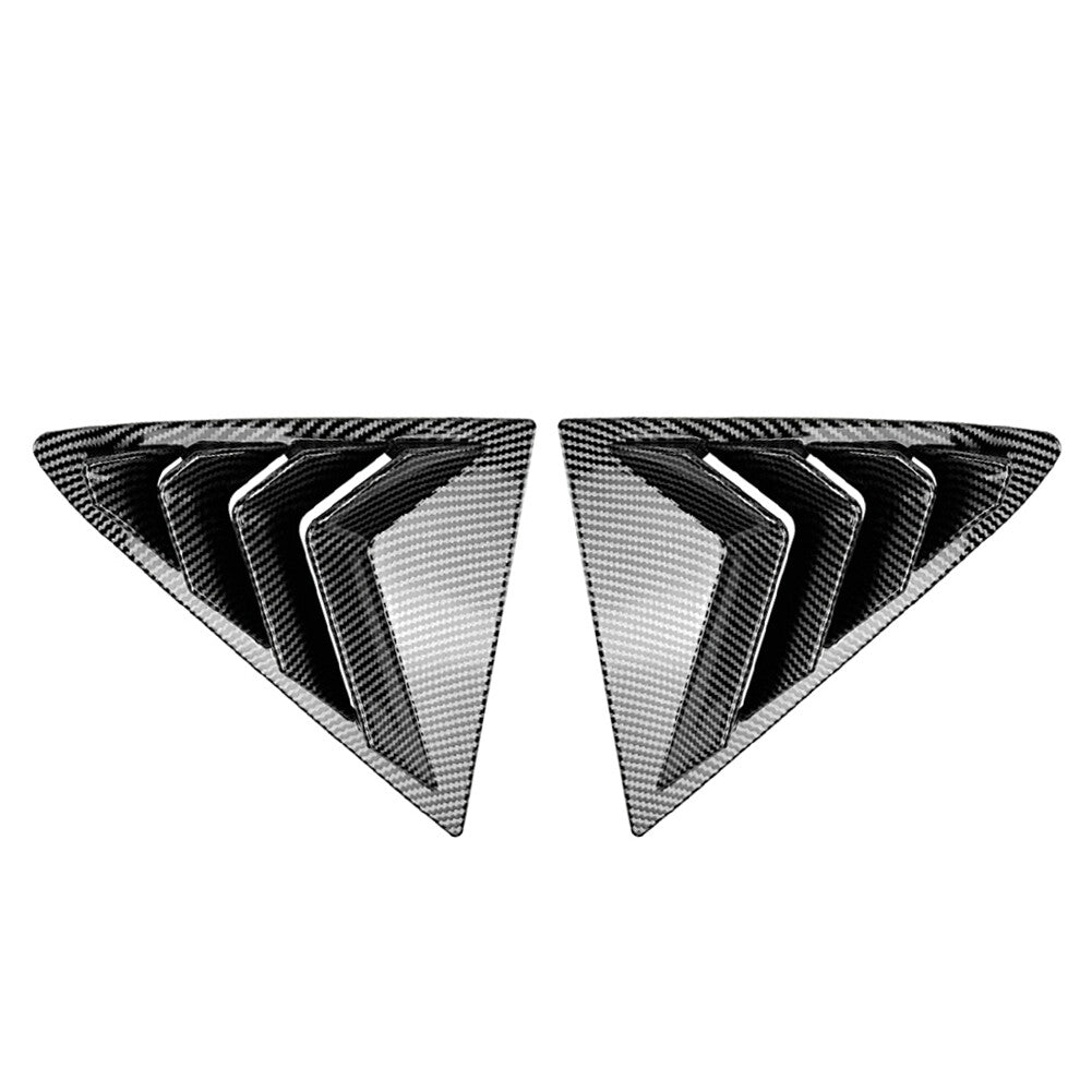 Rear Window Louver Shutter Cover Trim for Ford Fiesta MK8 2018-2024 18