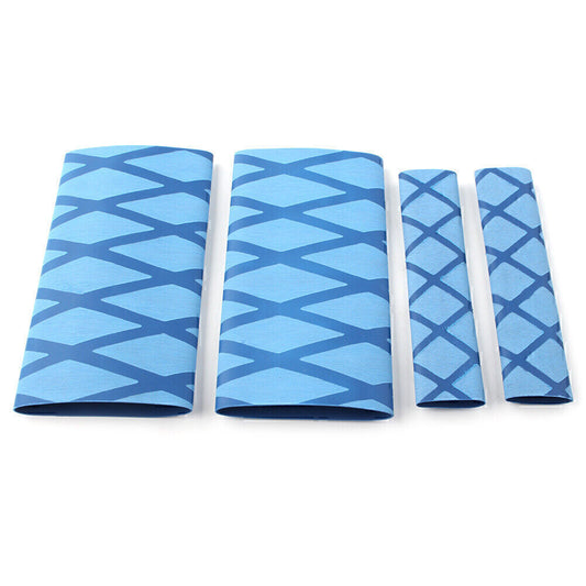 Anti-slip handlebar grips, heat shrink grips, suitable for BMW R1200GS and R1250GS, blue.