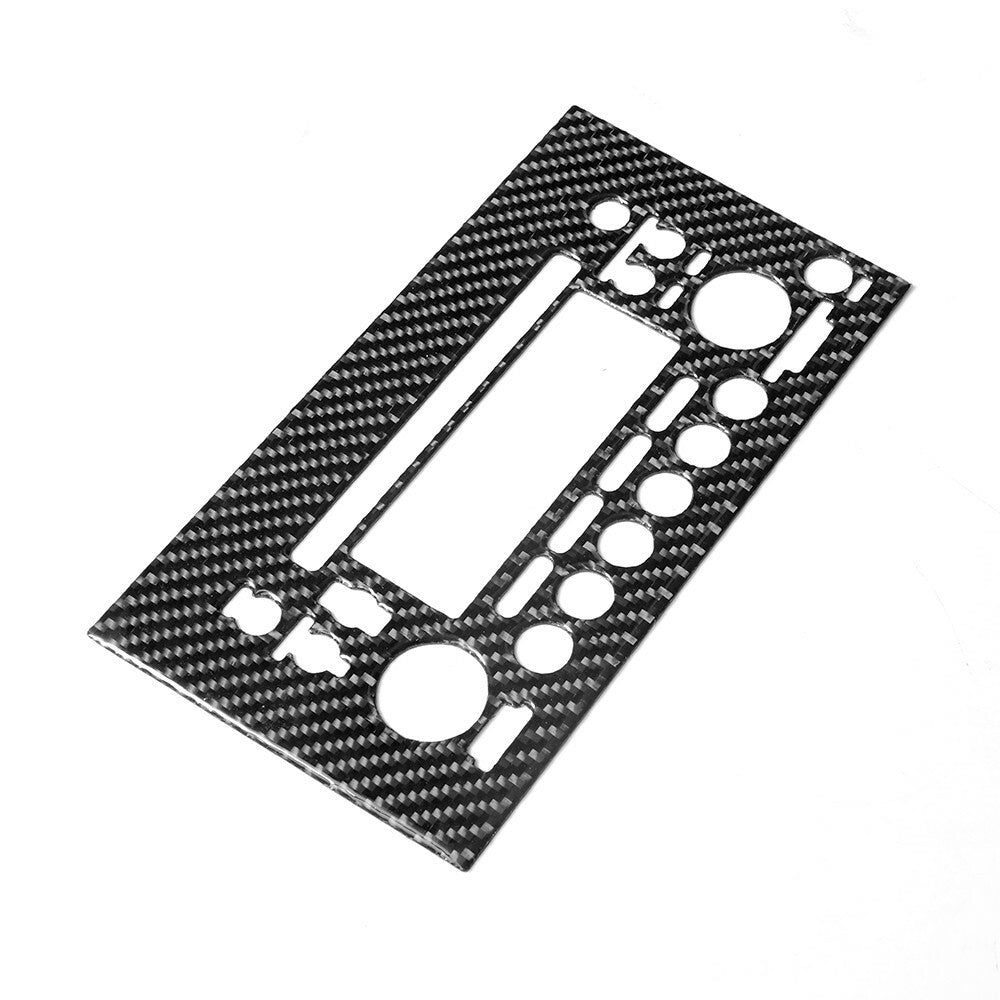 Carbon Fiber Radio Surround Panel Cover Trim for Suzuki Grand Vitara 2010-2013