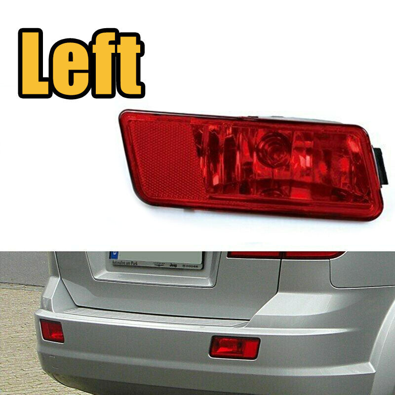 Left Rear Bumper Driver Reflector Brake Light Warning for Dodge Journey 2009-11