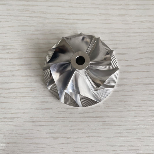 CT26 FORWARD 6+6 Blade 45.82/64.89 mm 17291-17010 Turbine Billet Compressor Wheel