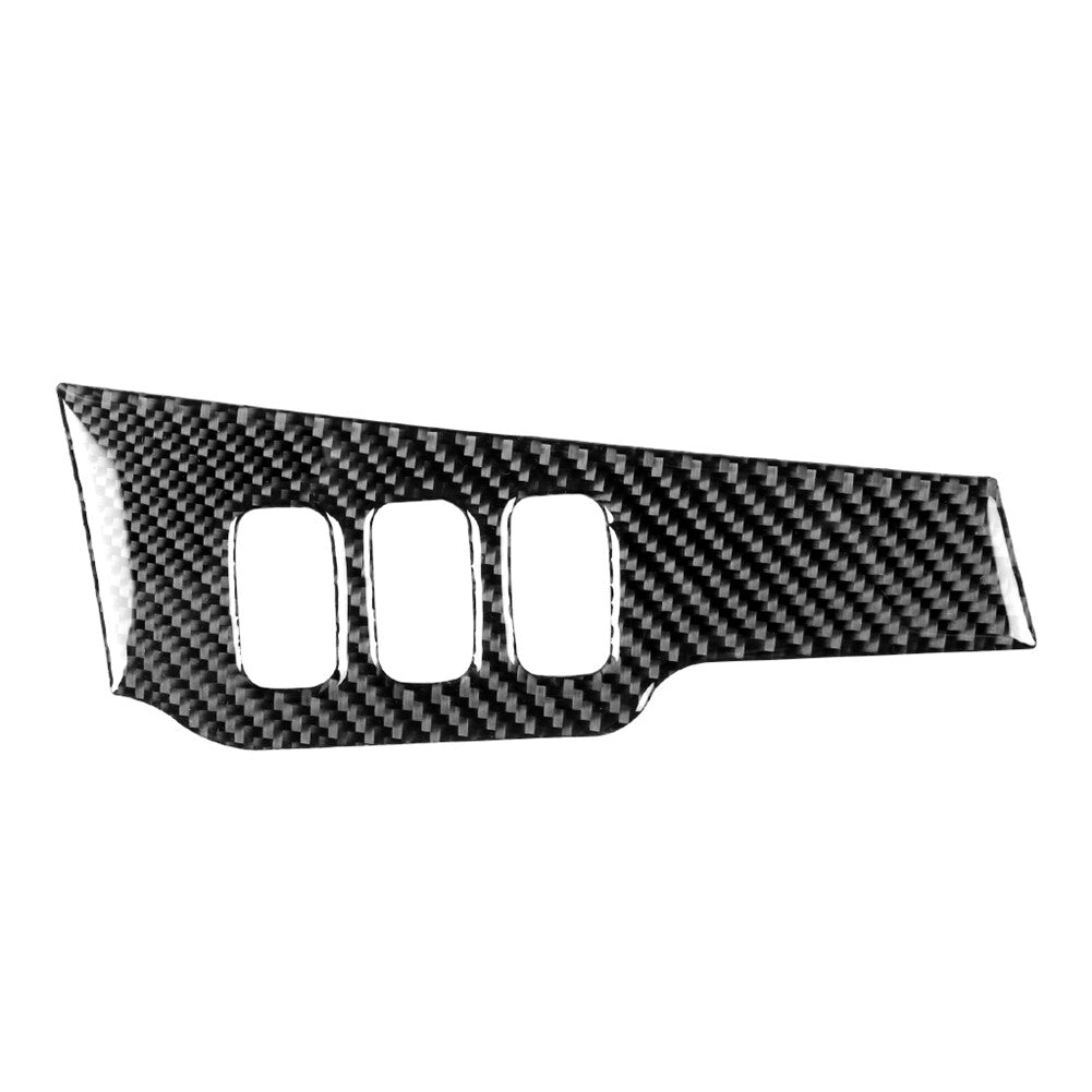 Carbon Fiber Interior Light Control Cover Trim for Mitsubishi Lancer 2008-2015