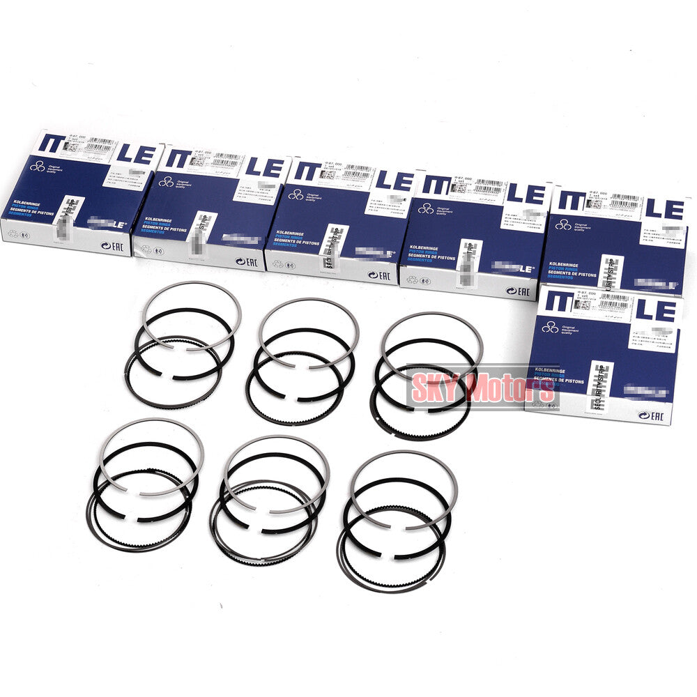 6x Piston Rings Set STD for BMW E46 E85 E86 S54B32 3.2 L6 M3 Z3 Z4 M 11257834014