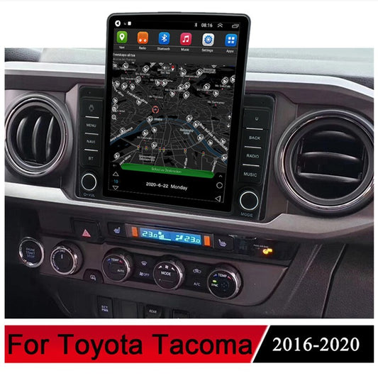 Car GPS Fit for Toyota Tacoma 2016-2020 Stereo Radio Touch Screen For Carplay