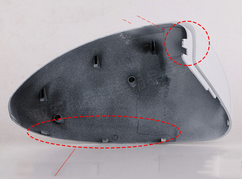 For 2009-2013 for Chevrolet for Cruze Rear View Side Mirror Housing Red Right Side auto