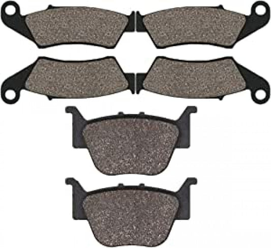 Brake Pads Kit for Honda TRX450R Sportrax 450 TRX450ER 2004-2012 2009 Front Rear