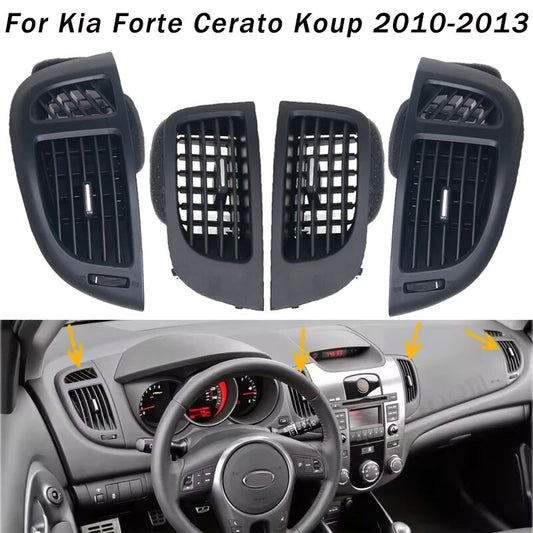 1 Set for Kia Forte Cerato Koup 2010-2013 Front Dash Board Air Conditioner Vents