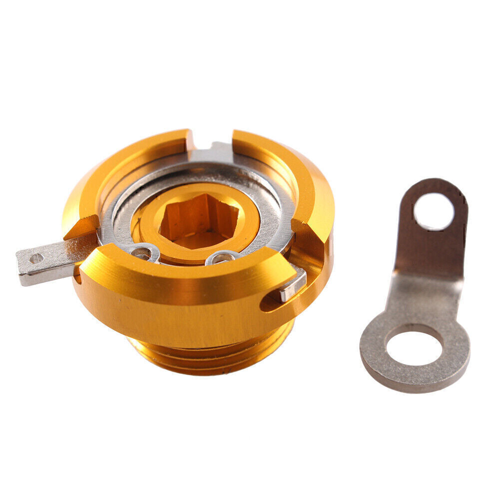 Oil Filler Cap Set Fit for Suzuki GSX 1300 B-King GSXR1000 GSXR1300 Hayabusa Gold