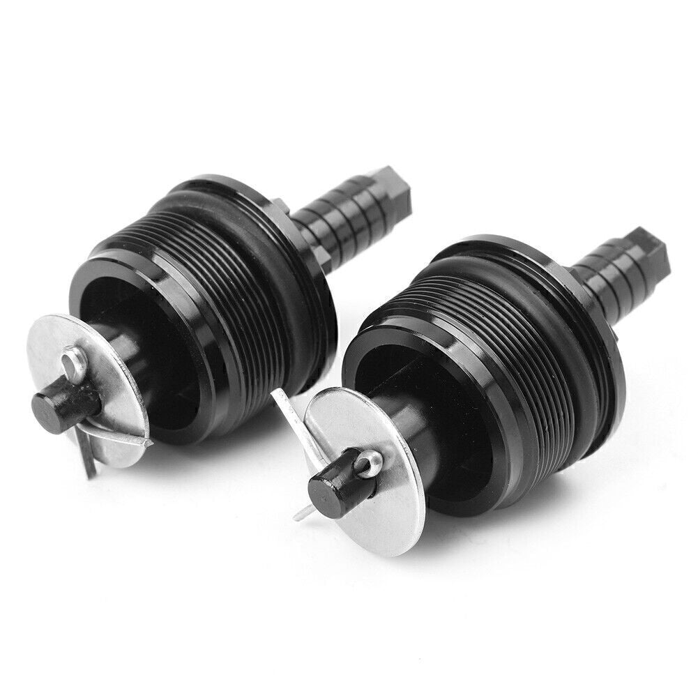 33mm Preload Adjusters Fork Bolts Silver fit for Honda CMX250 New CNC Aluminum Black