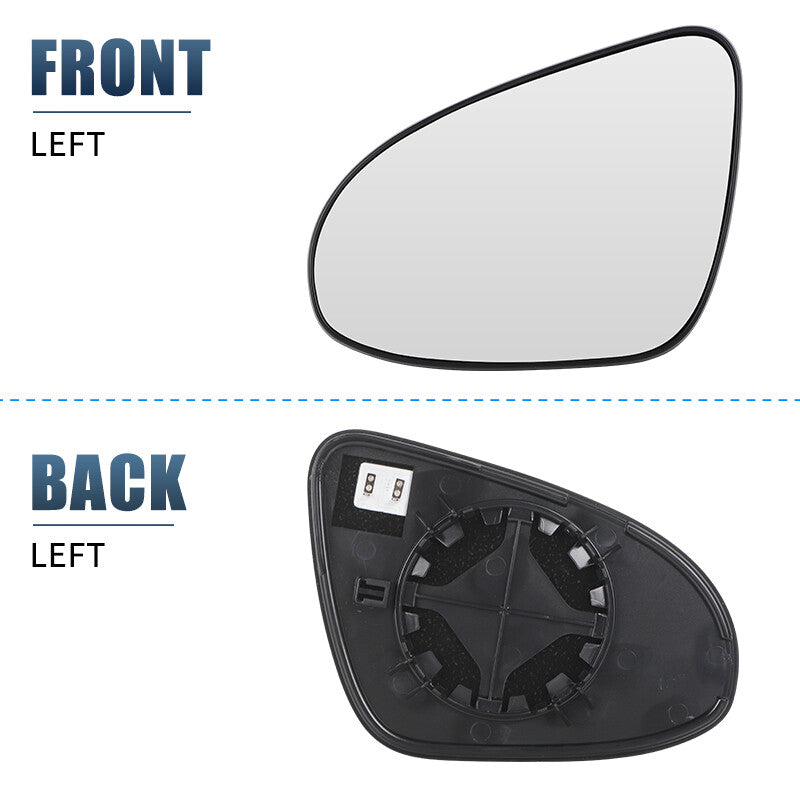 Left Driver Side Heated Mirror Glass For 2014-2019 15 16 17 18 for Toyota for Corolla