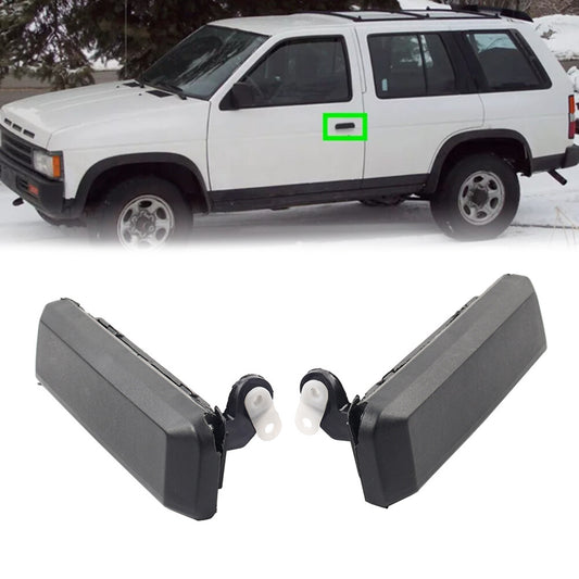 Black Exterior Front Left  Right Door Handle for Nissan D21 86-94 Pickup 95-97