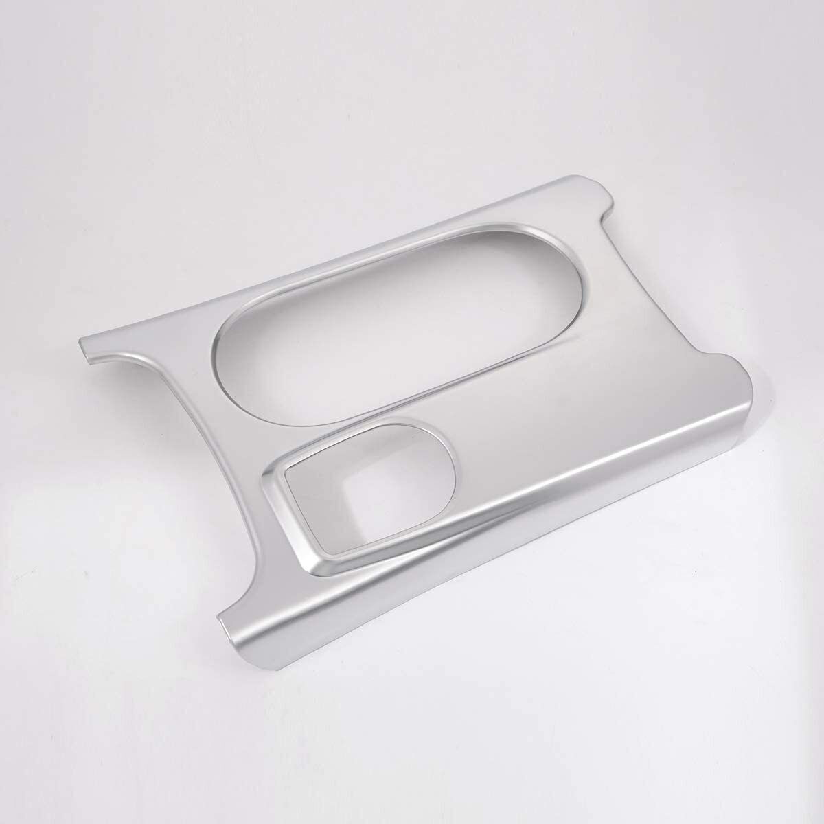 for Benz A GLA CLA Class W176 2013-2019 Water Cup Holder Panel Cover ABS Silver