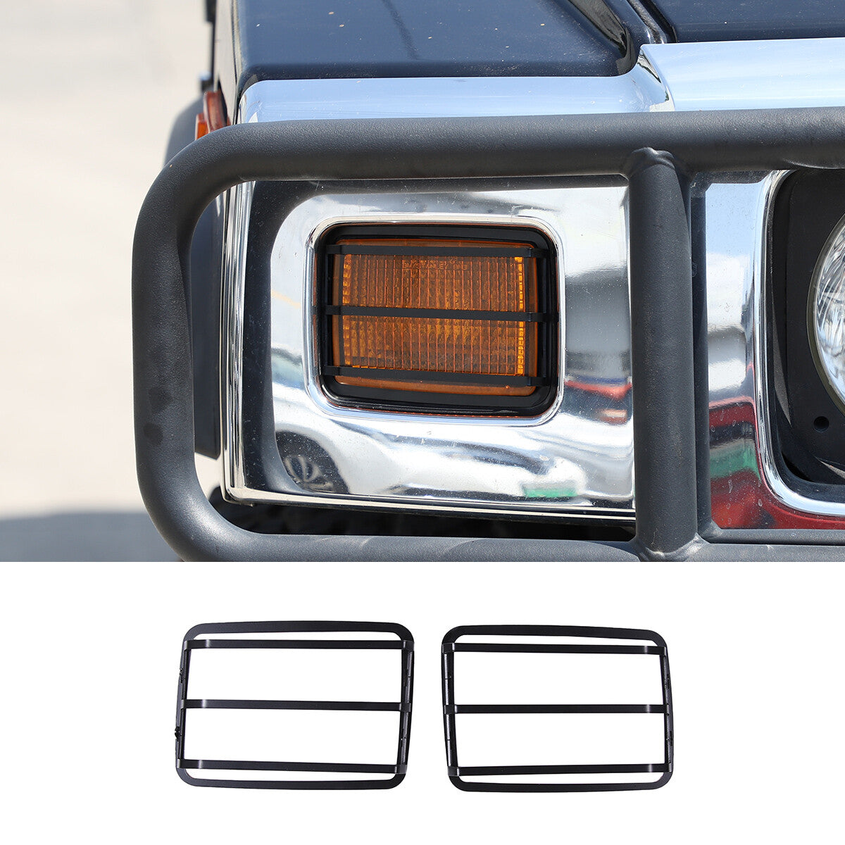 8-Pack Foldable Sunshade Covers for Hummer H2 (2003-2009)