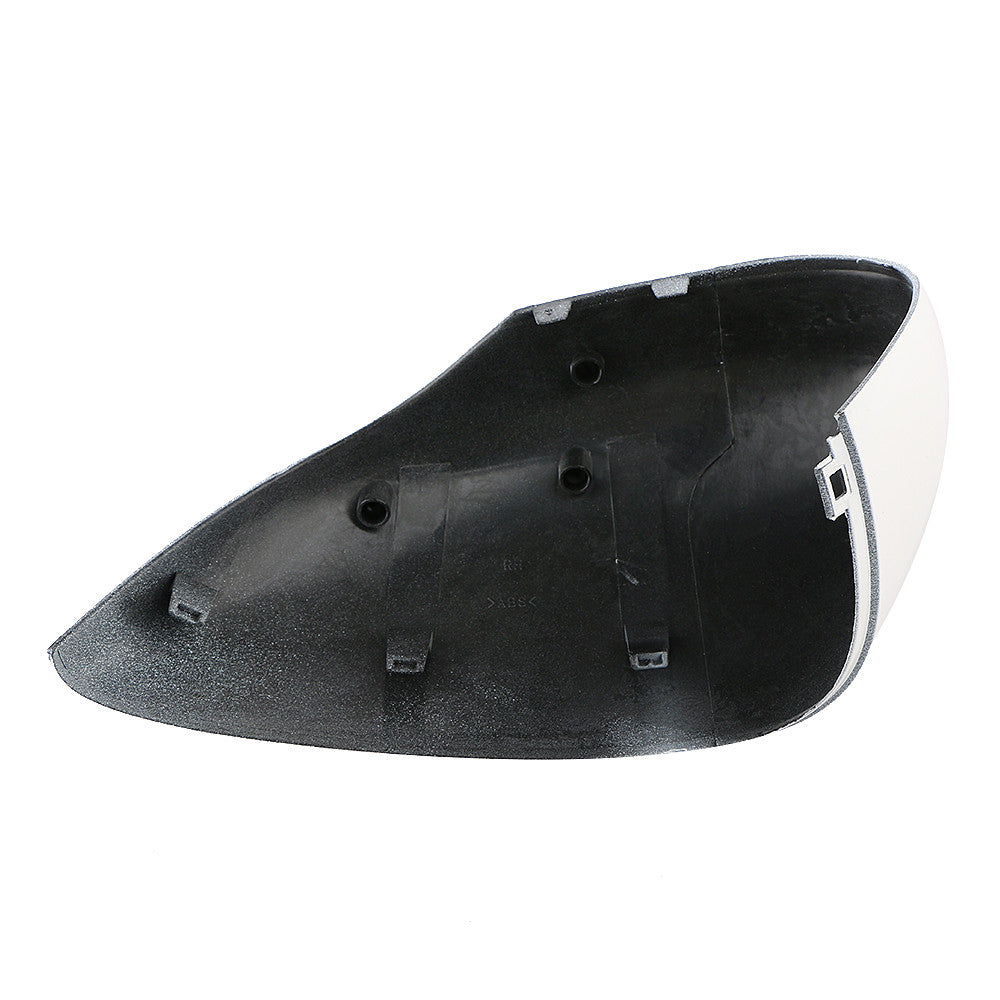 Right passenger side mirror cover for 08-17 for Ford Fiesta MK7, silver.