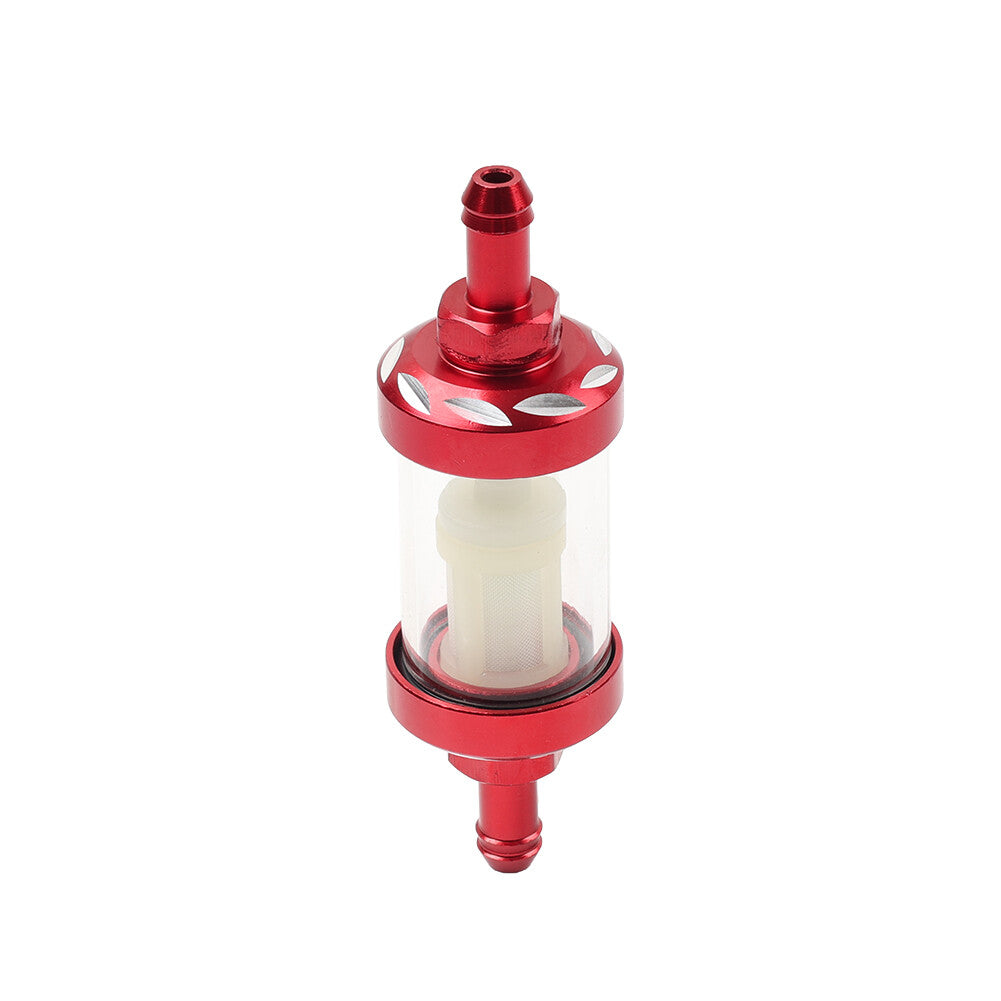 Universal 8MM 5/16 Inline Reusable Motorcycle Gas Fuel Filter