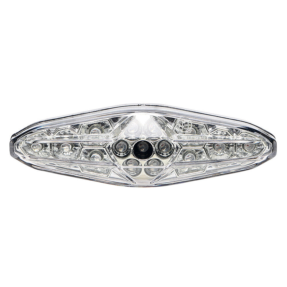 LED Rear Tail Light Retro Brake Light Univesal ATV for Honda for Yamaha Clear