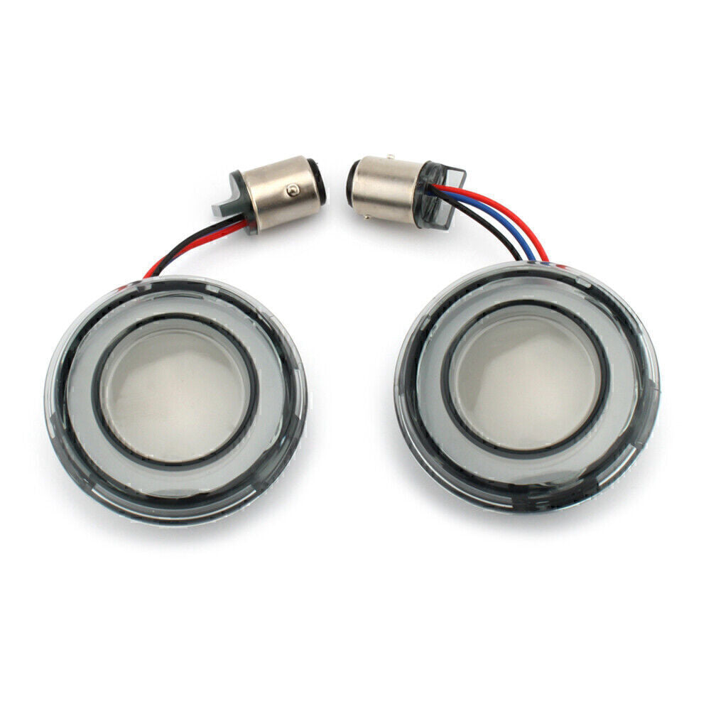 Paar Blinker mit Linse f¨¹r for Harley Road Glide Zubeh?r Ring Tracer