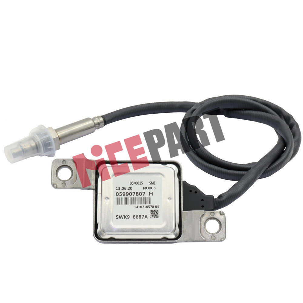 NOX sensor 5WK96687A 059907807H 059-907-807-H is compatible with for Volkswagen for Audi Q7 09-14 3.0L.