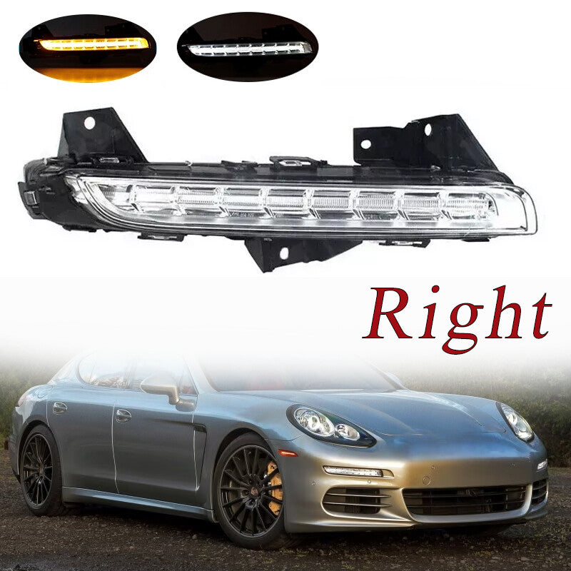 1Pcs Right Car Daytime Running Light Signal Light for Porsche for Panamera 2014-2017
