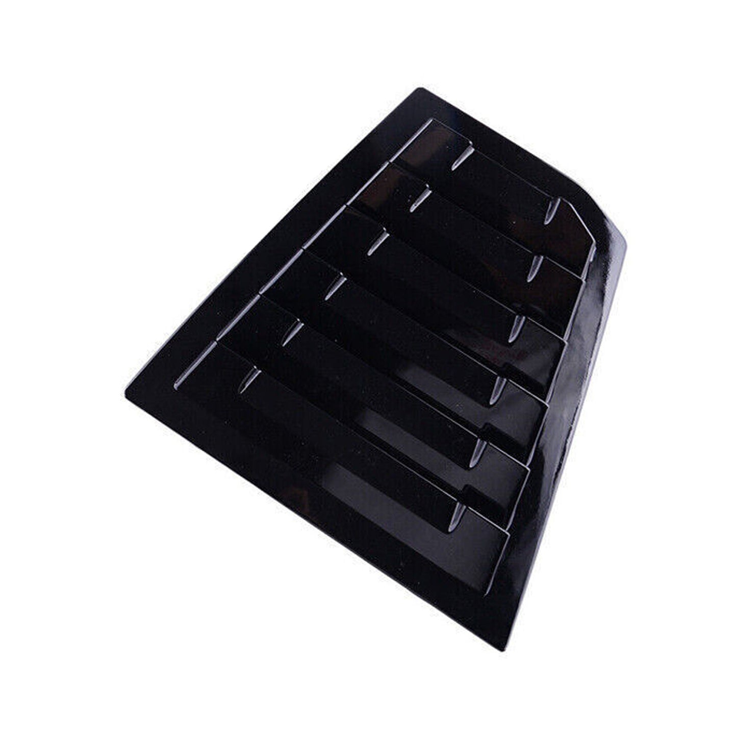 Gloss Black Side Window Quarter Louver Cover Trim for Chevrolet for Cruze 2016-2019