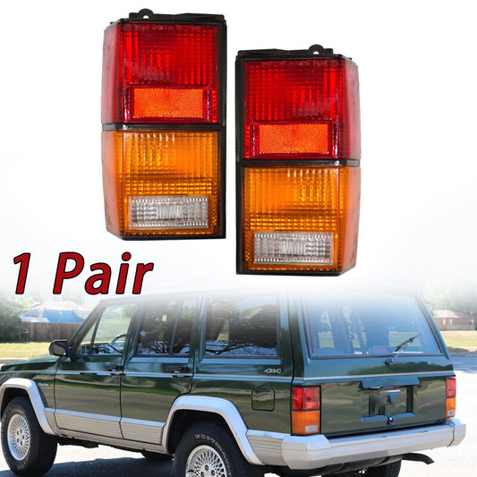 1 pair of taillights for 1984-1996 for Jeep Cherokee Wagoneer