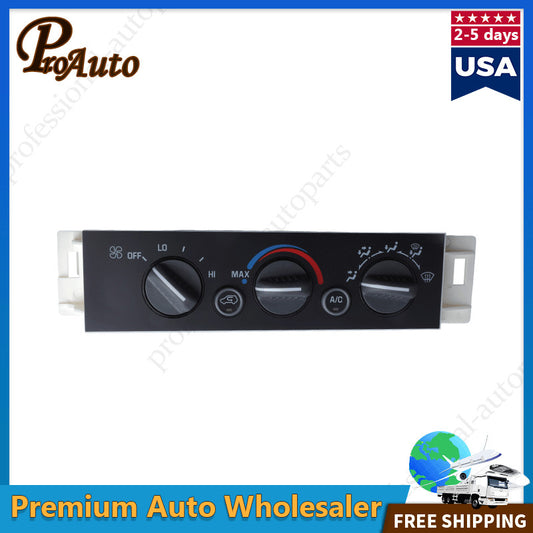 Heater A/C Climate Control Switch for Chevy for GMC C1500 C2500 C3500 K1500-K3500