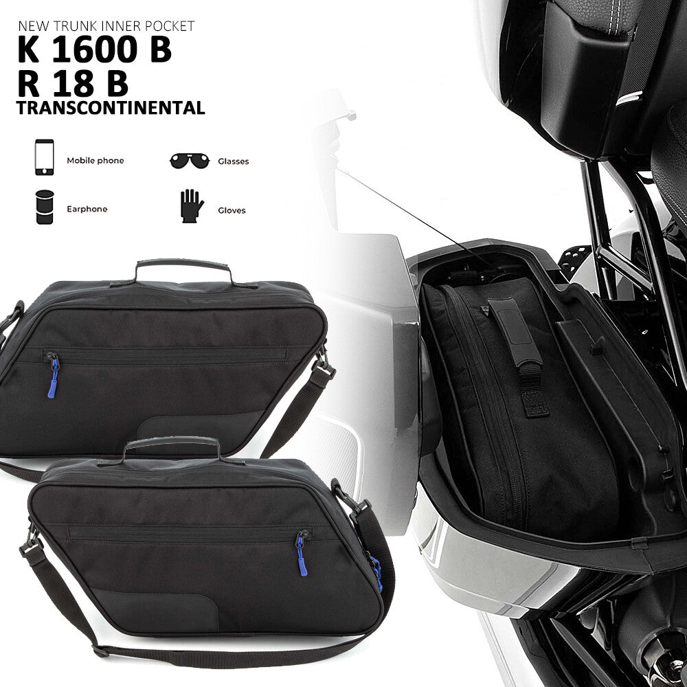 for BMW for BMW K1600B R18 B Transcontinental Motorcycle Side Case Luggage Inner Bag