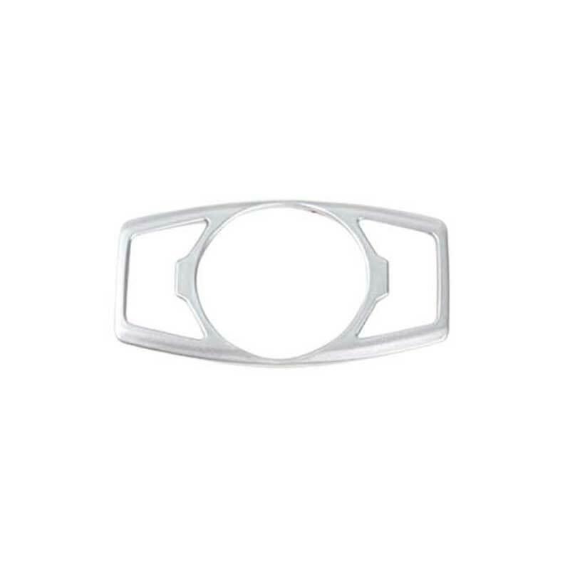 for Ford for Mustang 2015-2022 Matte Silver Function Control Button Frame Trim 1PCS