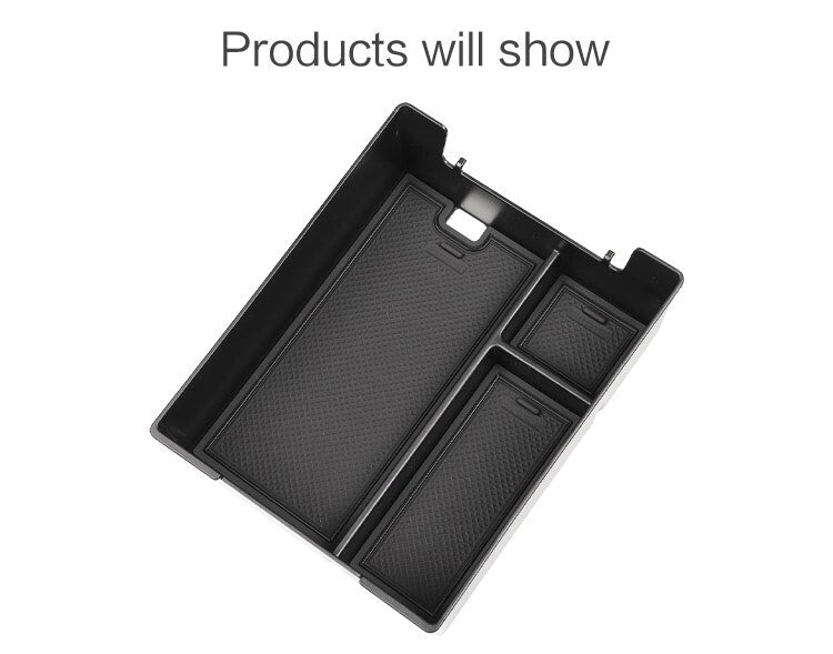 for RIVIAN R1S for R1T Armrest Storage Box Car Center Console Tray Organizer