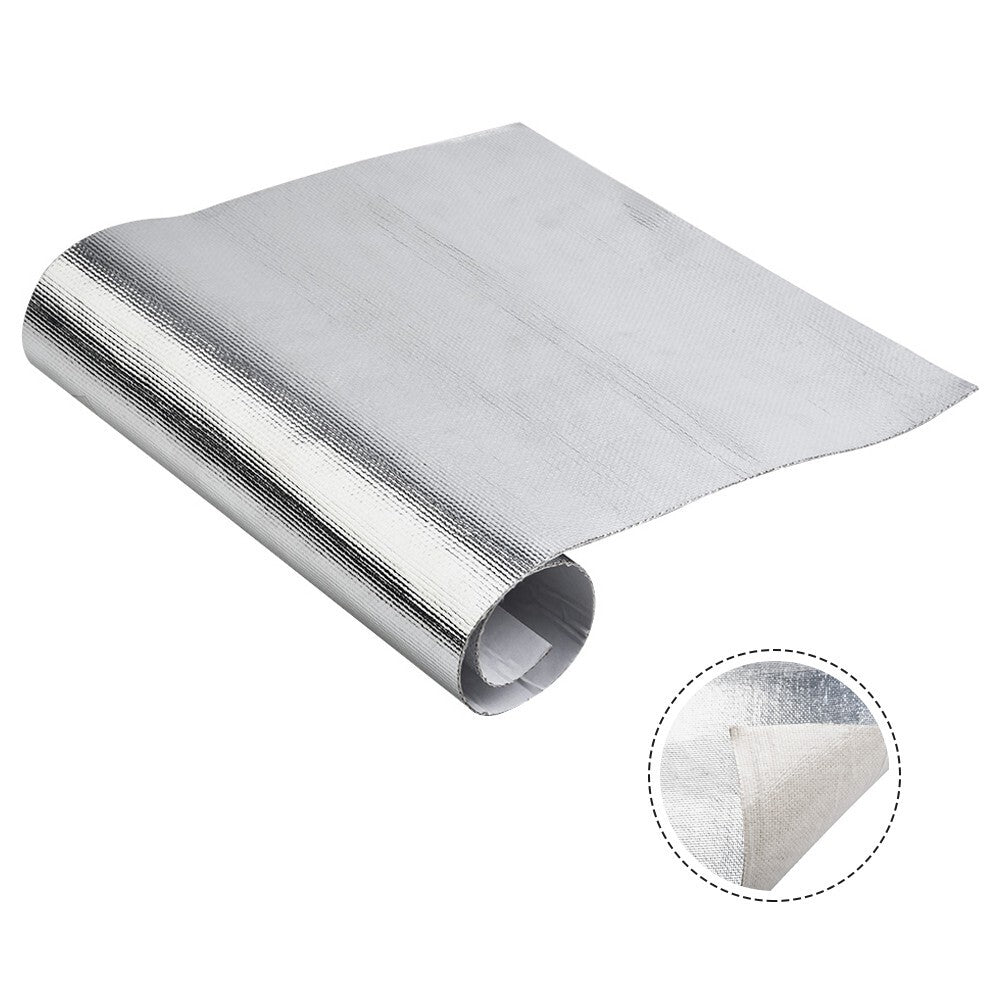 4812IN Car Heat Shield Insulation Hood Sound Deadener Protective Film Mat