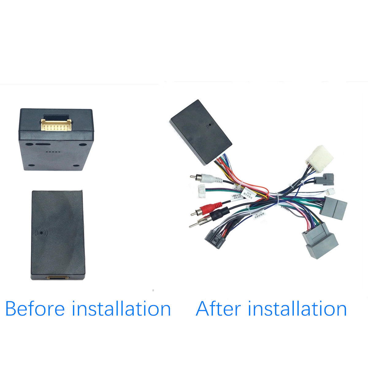 Stereo Radio 16 Pin Power Wiring Harness w/Canbus For 2012-15 for Honda for Civic CRV US