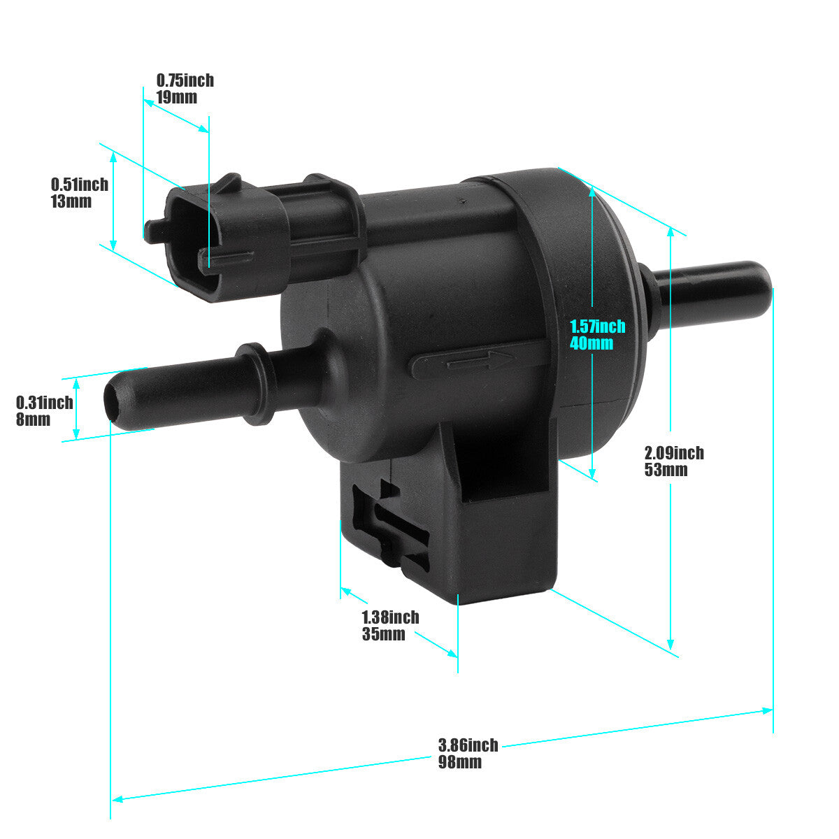 One-piece new 5567453 steam canister purification valve suitable for 2011-15 for Chevrolet for Cruze 1.8L