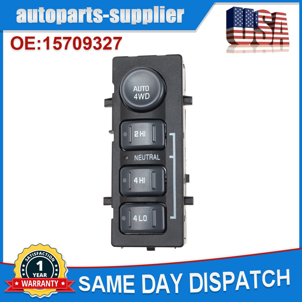 4WD four-wheel drive switch 15709327 is suitable for Chevrolet for GMC for Sierra Silverado for Yukon .