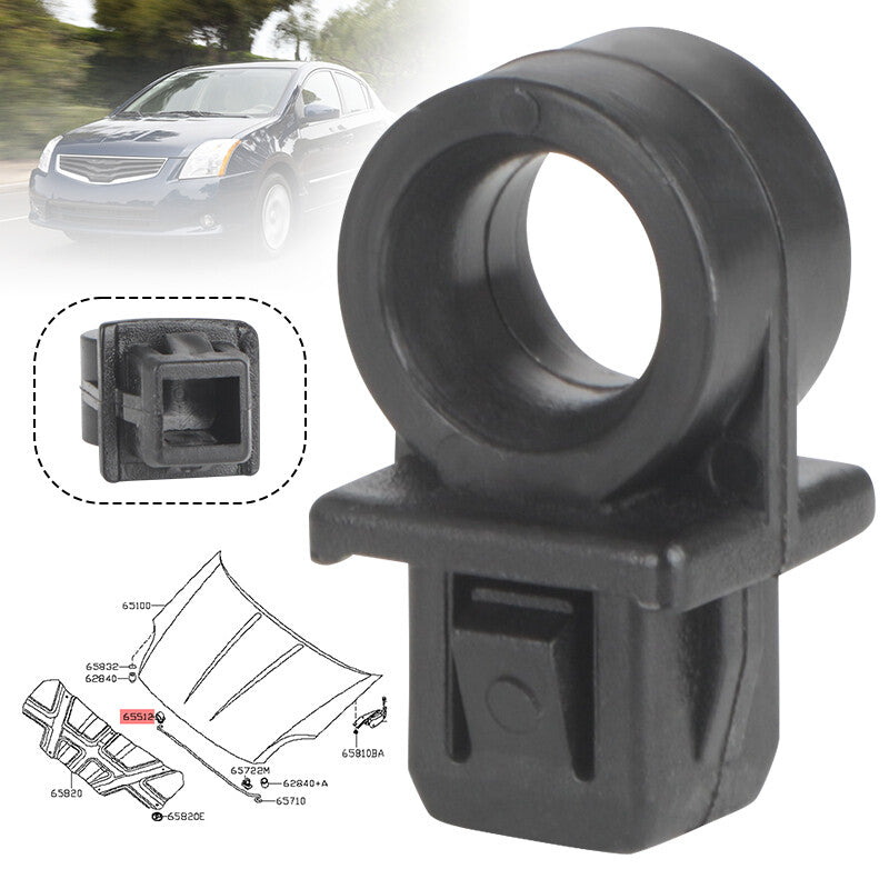 Hood Prop Rod Anchor Holder fit for Nissan Sentra 2007-2012 Quest 04-08 65773-5Z010