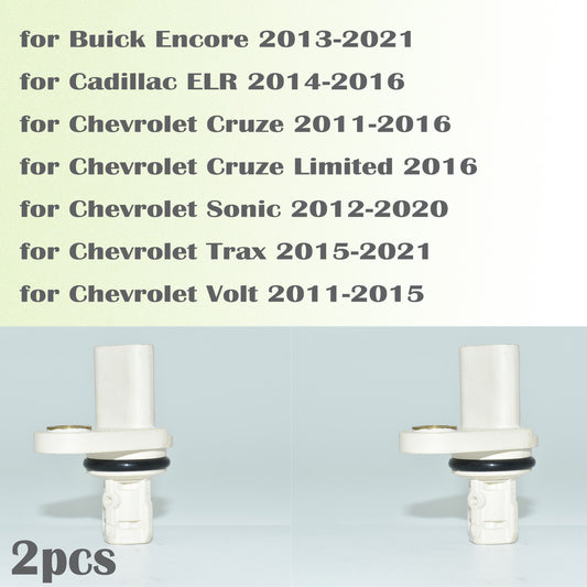 2x Camshaft Position Sensor for Chevrolet Sonic Volt for Buick Encore for Cadillac ELR