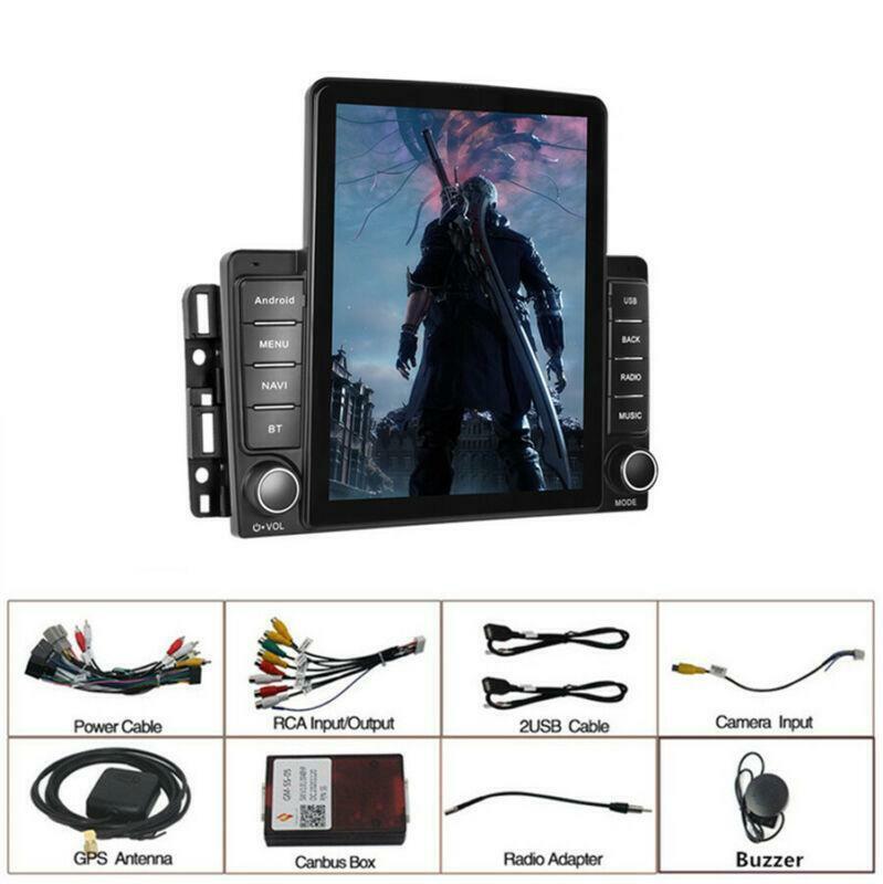 9.5 Vertical Android 10.1 Stereo Radio Player Head Unit for Chevy Silverado for GMC