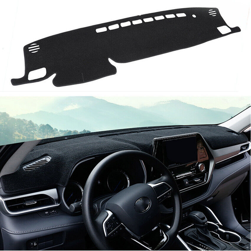 for Toyota Highlander 2020-2024 Dashboard Cover Dashmat Dash Anti-Sun Mat Pad 1X