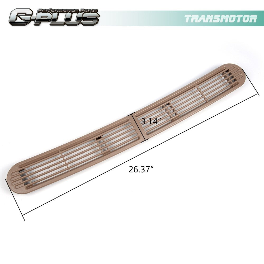 Fit For Envoy Jimmy Blazer Bravada S10 S15 Sonoma Beige Dashboard Vent Cover Graphite