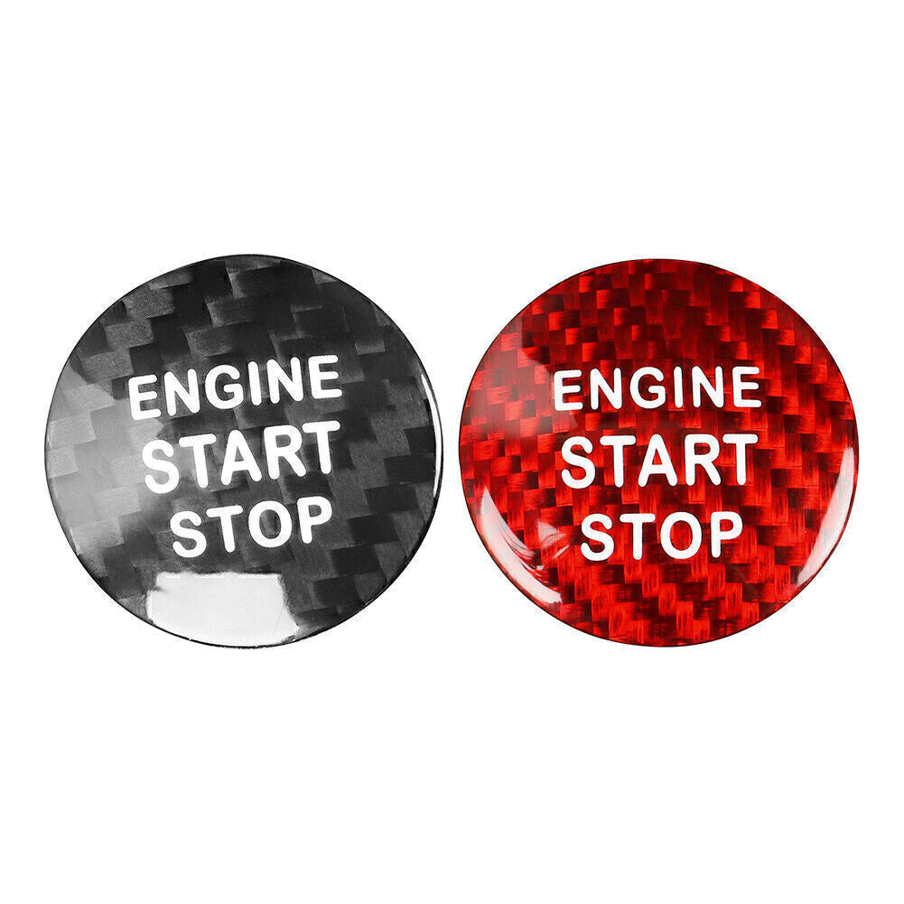 for LEXUS IS250 350 2006-2013 2Color Carbon fiber Engine Start Stop Button cover