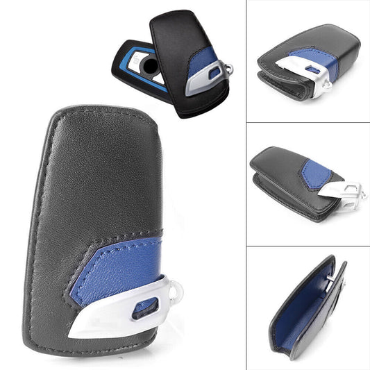 Leather Key Case Bag Cover FOB Holder for BMW 2 Series 3 Series 5 Series X3