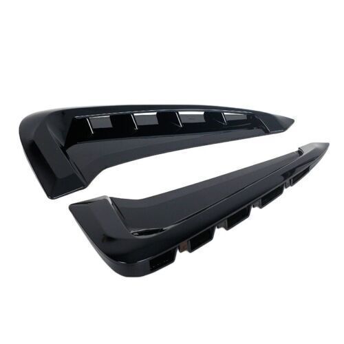 1 Pair Side Wing Air Flow Fender Intake Vent Trim Cover For 2014-2017 for BMW X5 F15