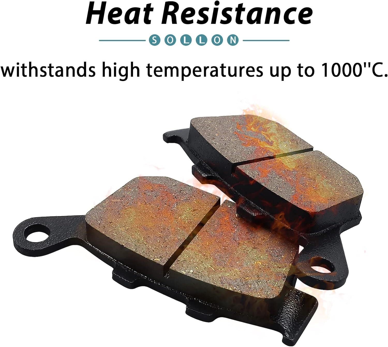 FR Brake Pads for Kawasaki 800 650 KLE650 KLE 650 2015 for Honda CBR250R